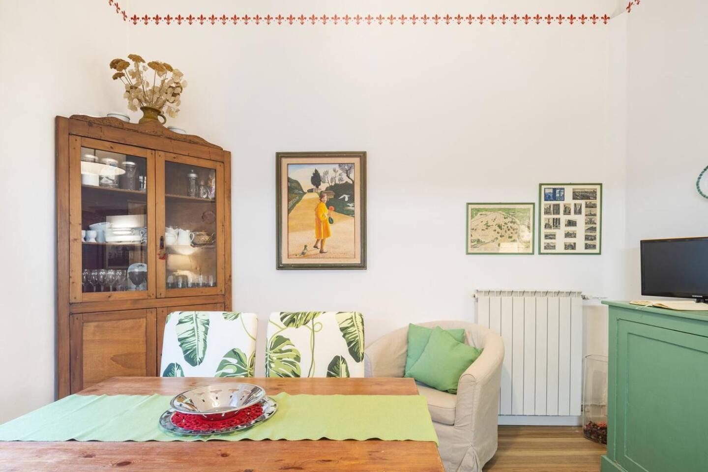 Appartamento Comfy Unit Suitable For Work Street Level With Patio Firenze